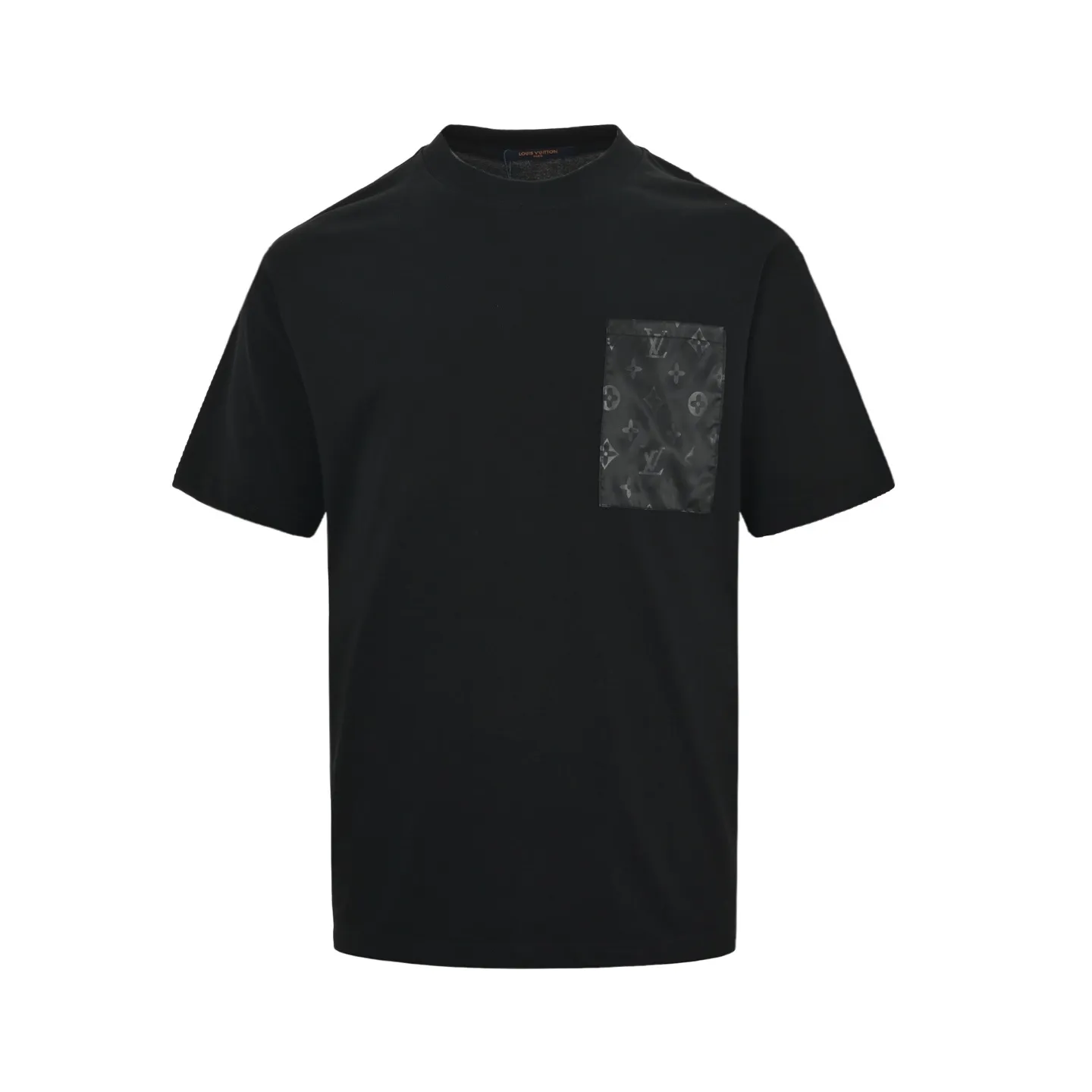 Louis Vuitton/Louis Vuitton 26ss nylon pocket presbyopic print short sleeves